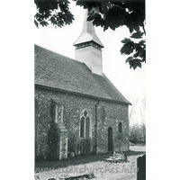 St Mary the Virgin, Easthorpe Church – Postcard 1: Dated 1970. One of a set of photos obtained from Ebay. Photographer and copyright details unknown.
