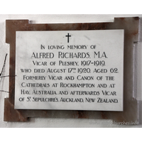 Holy Trinity, Pleshey Church – Monument 7