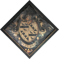 St Mary & All Saints, Lambourne Church – Hatchment 3