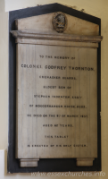 St Mary, Woodford Church – Monument 6