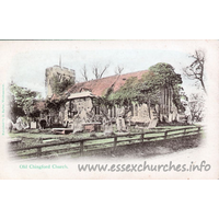 All Saints (Old Church), Chingford Church - Published by H. Barber, Walthamstow.