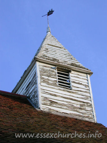 All Saints, Vange Church - It seems that the old one was unfortunately beyond repair.
