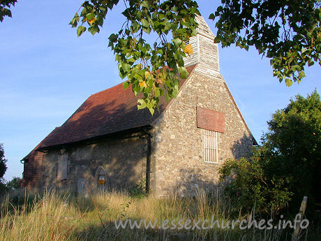 All Saints, Vange Church - And a similar view, before work was started.
