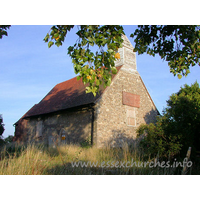 All Saints, Vange Church - And a similar view, before work was started.
