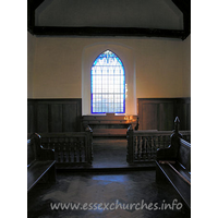 All Saints, Vange Church - The chancel.


