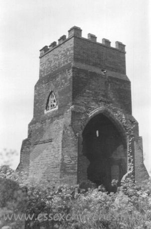 St Mary the Less, Great Warley Church - Many thanks to Andy Barham for supplying this image. You can visit Andy's "Lost Churches of Essex" site by clicking here.