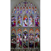 St Mary the Virgin, Saffron Walden Church - The chancel East window.
