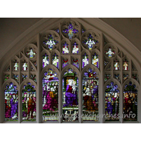 St Mary the Virgin, Saffron Walden Church - North Chapel East Window - Burlison & Grylls, 1904.
