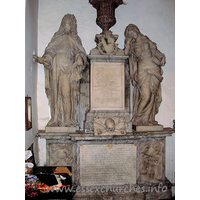 St Peter & St Paul, Dagenham Church - 




Monument to Sir Richard Alibon - 1688.

