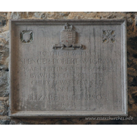 St Mary the Virgin, Prittlewell Church - To the memory of Spencer Robert Wigram vicar of this parish 1864-1880 by whose efforts this church was restored and of his wife Elizabeth Pearson R.I.P.