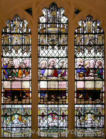 St Margaret, Barking Church - The east window.
