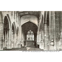 St Mary the Virgin, Dedham Church - Postcard by Fredk. Artis, Dedham