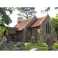 St Mary (Old Church), Frinton-on-Sea Church - A very small, early C14, church, which, before the chancel was extended in 1879, was perhaps 
the smallest in the county. There has been talk of this being the smallest 
church in the country, though I am afraid this is not true. There are several 
churches that hold the claim to this record. A quick Google for the "smallest 
church in England" should shed some light!