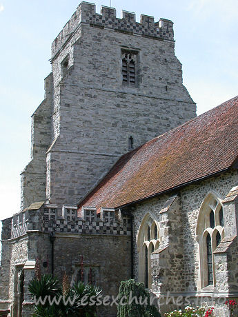 St Nicholas, Canewdon Church - 


From Pevsner: "Considering the part of Essex where it stands, an unusually stately church."












