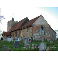 St Peter & St Paul, Hockley Church - 


This shot from the East clearly shows the slope immediately to the east of the church.
