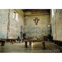 St Peter-on-the-Wall, Bradwell-juxta-Mare  Church - Postcard Copyright - St Peter's Chapel Commitee
Photo by Mick Ball L.R.P.S.