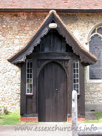 St Andrew, South Shoebury Church - The south porch.
