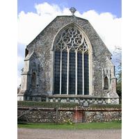 St Mary the Virgin, Tilty Church - This church is the last remaining part of the great Cistercian 
Abbey, founded at Tilty in 1153. The church itself forms what used to be the 
'chapel outside the gates' of the abbey. Nothing else of the former abbey 
survives, except a fragment of rock, in fields to the North. The nave was built 
first, around 1220.
