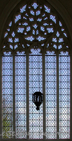 St Mary the Virgin, Tilty Church - This window was restored to it's former glory some years ago. 
Unfortunately, the modern workmanship did not meet up to the standards of the 
original workmanship. The window will need re-restoring some time in the not too 
distant future.
