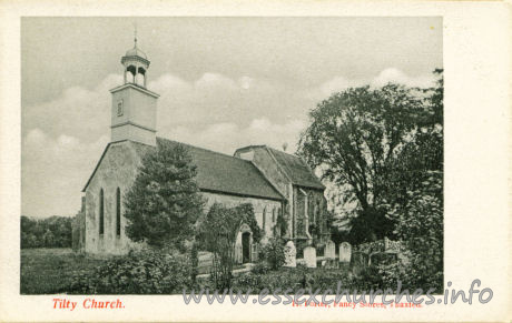 St Mary the Virgin, Tilty Church - Tilty Church by H. Porter, Fancy Stores, Thaxted.