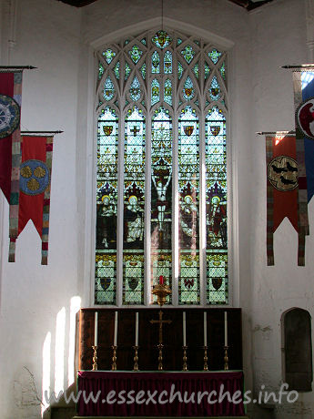 St John the Baptist, Thaxted Church - East Window - Kempe - 1900.

