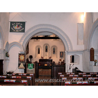 St Helen & St Giles, Rainham Church - The chancel arch.

