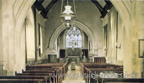 St Mary, Tollesbury Church - Postcard published by H.S. White, High Street, Tollesbury.