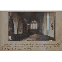 St Giles & All Saints, Orsett Church - From a picture displayed within the church.