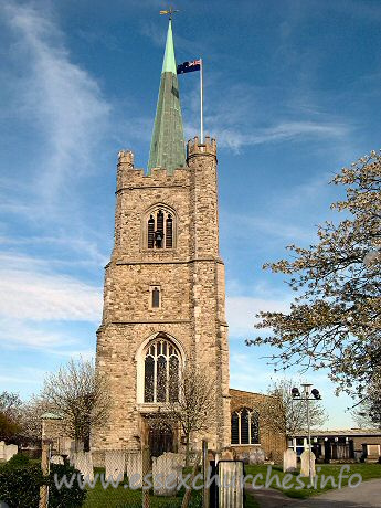 St Andrew, Hornchurch Church - 
	
		Image reproduced by kind 
	
	
		permission of Julie Archer.
	





