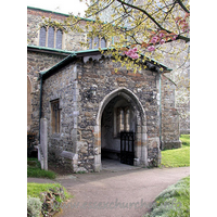 St Andrew, Hornchurch Church - The N porch.