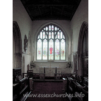 St Andrew, Hornchurch Church - The C13 chancel.