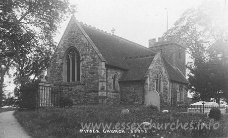 St Michael, Pitsea Church - Many thanks to Andy Barham for supplying this image. You can visit Andy's "Lost Churches of Essex" site by clicking here.