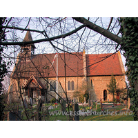 St Catherine, Wickford Church - The church at Wickford was built upon the foundations of the old parish church in 1876.