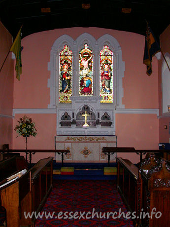 St Catherine, Wickford Church - The chancel.