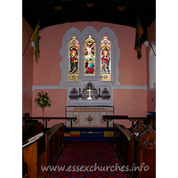 St Catherine, Wickford Church - The chancel.