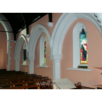 St Catherine, Wickford Church - The blocked arcade in the N wall.