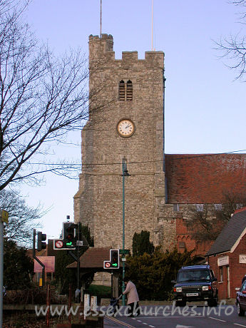 Holy Trinity, Rayleigh Church - 


The west tower, viewed from the south.


