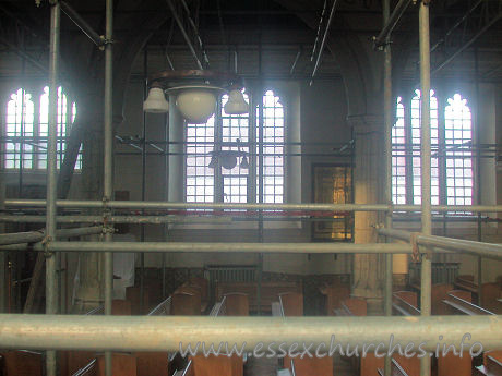 Holy Trinity, Rayleigh Church - 


The church was undergoing interior repairs during my visit, 
and was thus closed.


