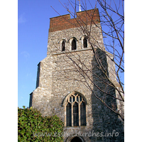 St Mary & All Saints, Great Stambridge Church - The tower is C15.
