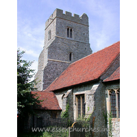 St Peter, Paglesham Church - 


The stonework of the tower is from the 15th Century, and is 
almost entirely original.


