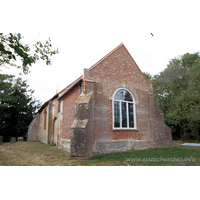 St Mary, Mundon Church - 



Brick east end of early C18 chancel.
(Not the brick 'west' end, as was stated on my old website! - 
hopefully no-one noticed - or maybe you were all too polite to say!)


