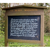 St Mary, Mundon Church - 



Please support the Friends of Friendless Churches. See the 
'Cover Sheet' for a link to their website, which details both Mundon, and all of 
their other churches.



