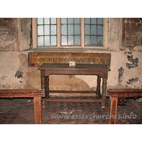 St Mary, Mundon Church - 



The simplistic, but fitting altar.



