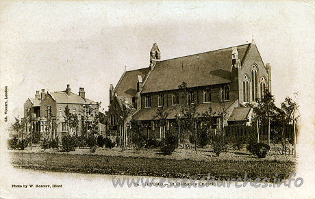 St Clement, Ilford Church - 



Postcard by Ch. Voisey, London.
Photo by W. Hornsby, Ilford.






