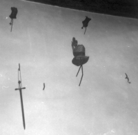 St Andrew, Hatfield Peverel Church - Image kindly supplied by Linda Lees.
From a personal image taken in 1968. Shortly after the image was taken, the achievements shown were stolen, however, they are believed to have been recovered shortly afterwards, and to now be in safe storage.