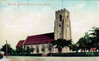 All Saints, Walton-on-the-Naze Church - Postcard - Valentine's Series.
