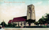 All Saints, Walton-on-the-Naze Church - Postcard - Valentine's Series.
