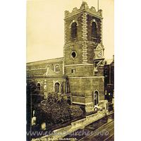 St Peter, Colchester  Church - Published by Chas Clark, Stationer and Tobacconist, Headgate, 
Colchester.
