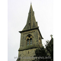 St Mary (New Church), Mistley  Church - Pevsner states that this church has a SW steeple with spire ...


