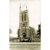 St John, Chelmsford  Church - Valentine's "SEPIATYPE" Series.
Copyright Picture.


